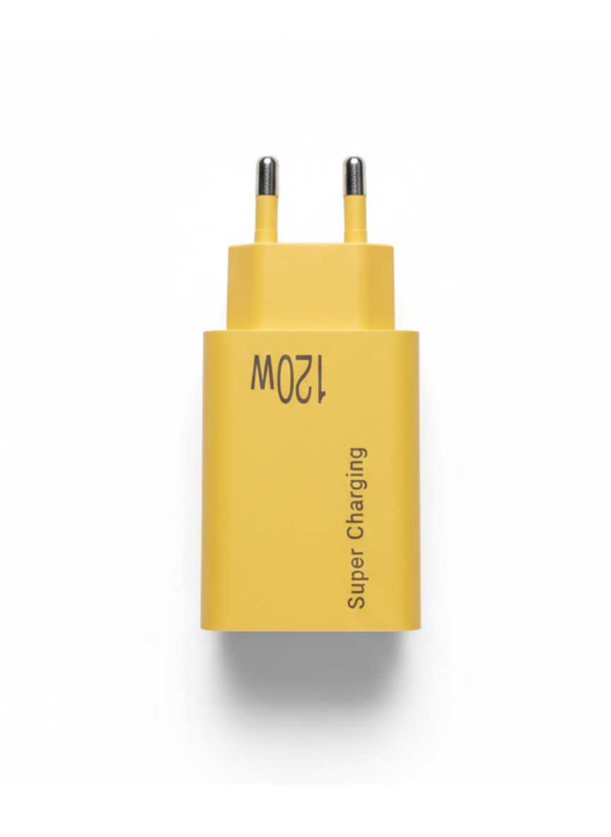 Connectify 120W Super Fast Charging Power Adapter – High-Speed Wall Charger with Smart Protection