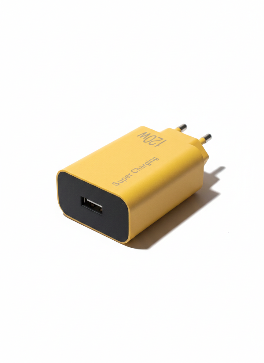 Connectify 120W Super Fast Charging Power Adapter – High-Speed Wall Charger with Smart Protection