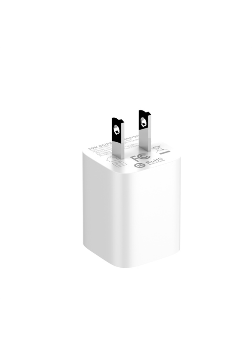 LDNIO A2317C 30W Fast Charging Charger US Plug – USB-C PD Adapter with Type-C Cable