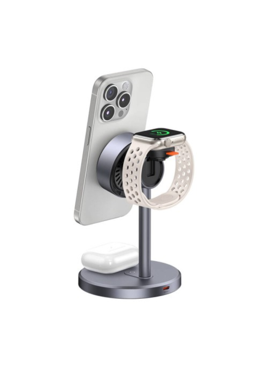 Mcdodo CH-2462 3-in-1 15W Qi2 Wireless Charger with 33W PD Wall Adapter