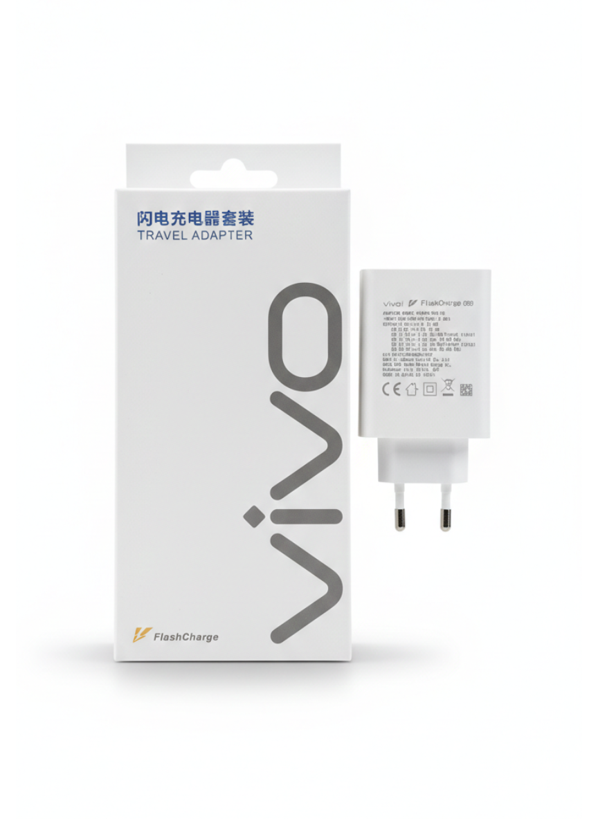 Vivo Fast Charging Travel Adapter – High-Speed Wall Charger for Vivo Smartphones