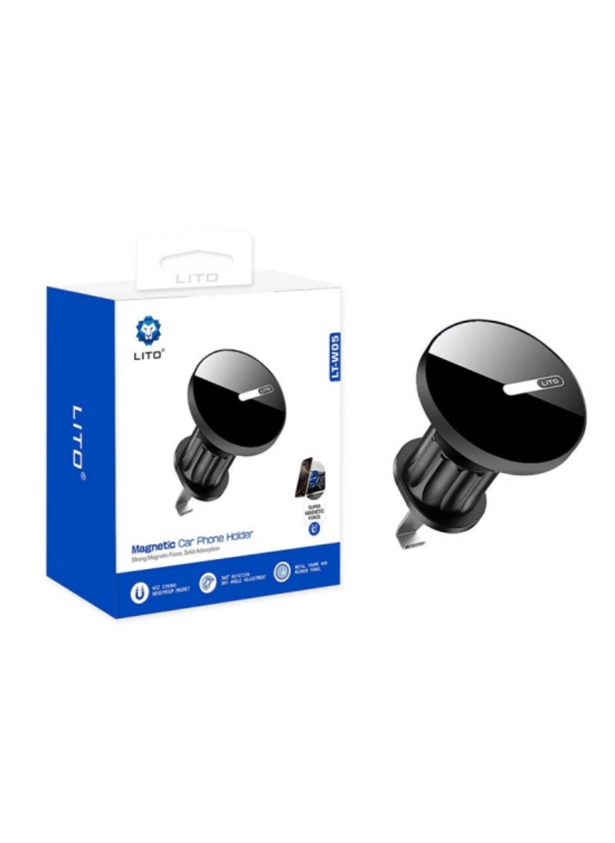 LITO LT-W05 360° Magnetic Car Mount – Universal Phone Holder